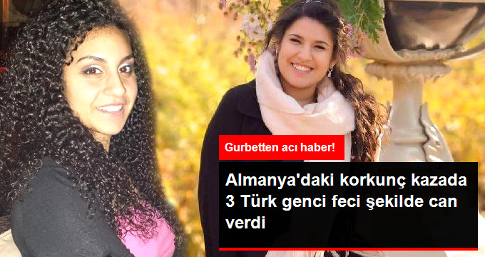 Almanya'dan Acı Haber! Korkunç Kazada Türk Genci Feci Şekilde Can Verdi