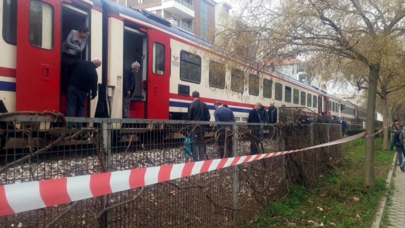 Manisa’da Tren Kazası! 1 Ölü