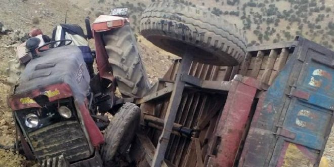 Mardin’de Traktör Devrildi! 1 kişi Öldü, 6 Kişi Yaralandı