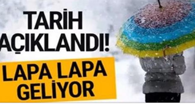  Meteoroloji Açıkladı! Türkiye Beyaza Bürünecek, Lapa Lapa Kar Geliyor
