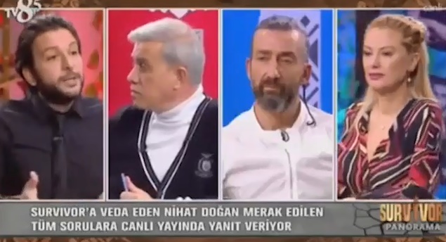 Nihat Doğan'dan Canlı Yayında Skandal Sözler! Survivor Panorama Sunucusu Seda Akgül'e Kaşar Dedi