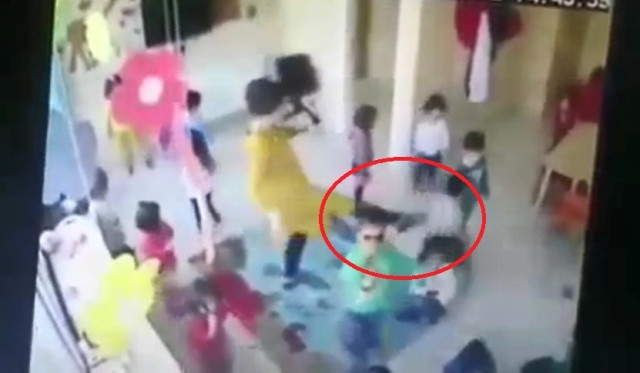Samsun’da Skandal Görüntüler! Kreşte 6 Yaşındaki Çocuklara Öğretmenlerden Terlikli Dayak