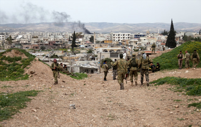 YPG'nin Savunma Hatları Çöktü! Mehmetçik Eller Tetikte Afrin'e Girmek İçin Emir Bekliyor