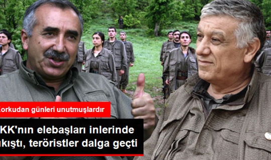 PKK'nın Elebaşları Korkudan İnlerinden Çıkamıyor!