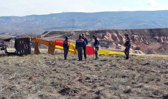 Kapadokya'da Düşen Balonu Kullanan Pilot Serbest Bırakıldı