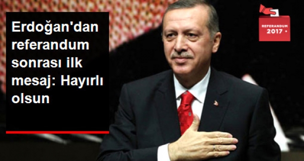 Referandum Sonuçlarının Açıklanmasından Sonra Erdoğan’dan Yıldırım ve Bahçeli'ye Telefon!