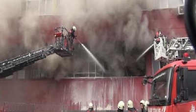 Bayrampaşa’da Büyük Yangın! Sanayi Sitesinde Korku Dolu Anlar 