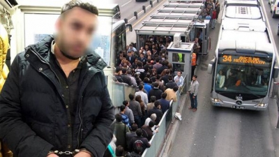 Metrobüs Duraklarında Yeni Dönem Başladı! Kapkaççı Kıskıvrak Yakalandı