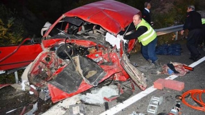 Sinop’ta Korkunç Kaza! 2 Ölü, 1 Yaralı